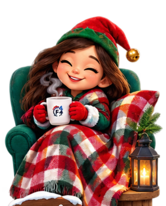 Cozy Elf illustration
